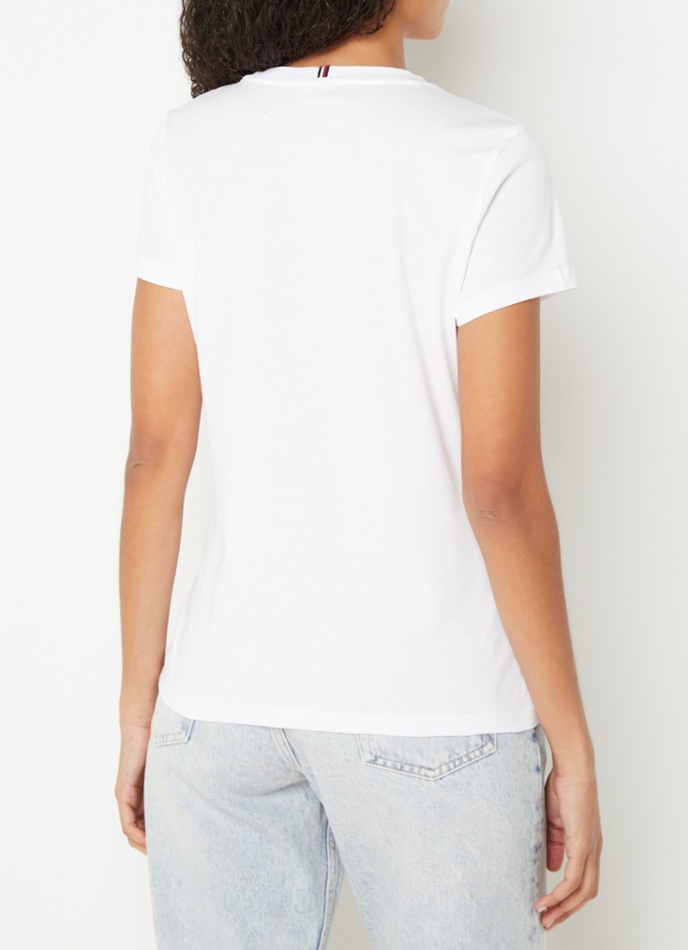 Tommy Hilfiger T-shirt with logo embroidery
