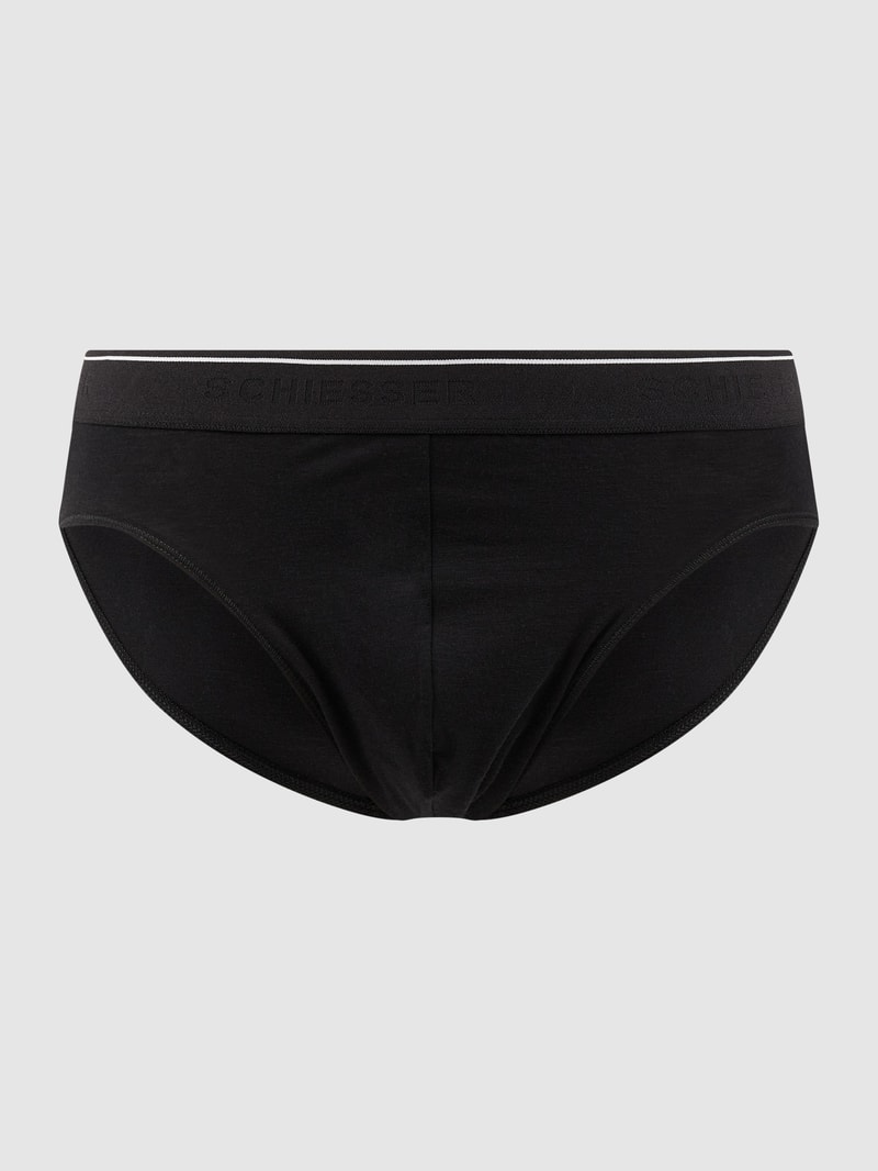 Personal Fit Slip mit Stretch-Anteil in schwarz