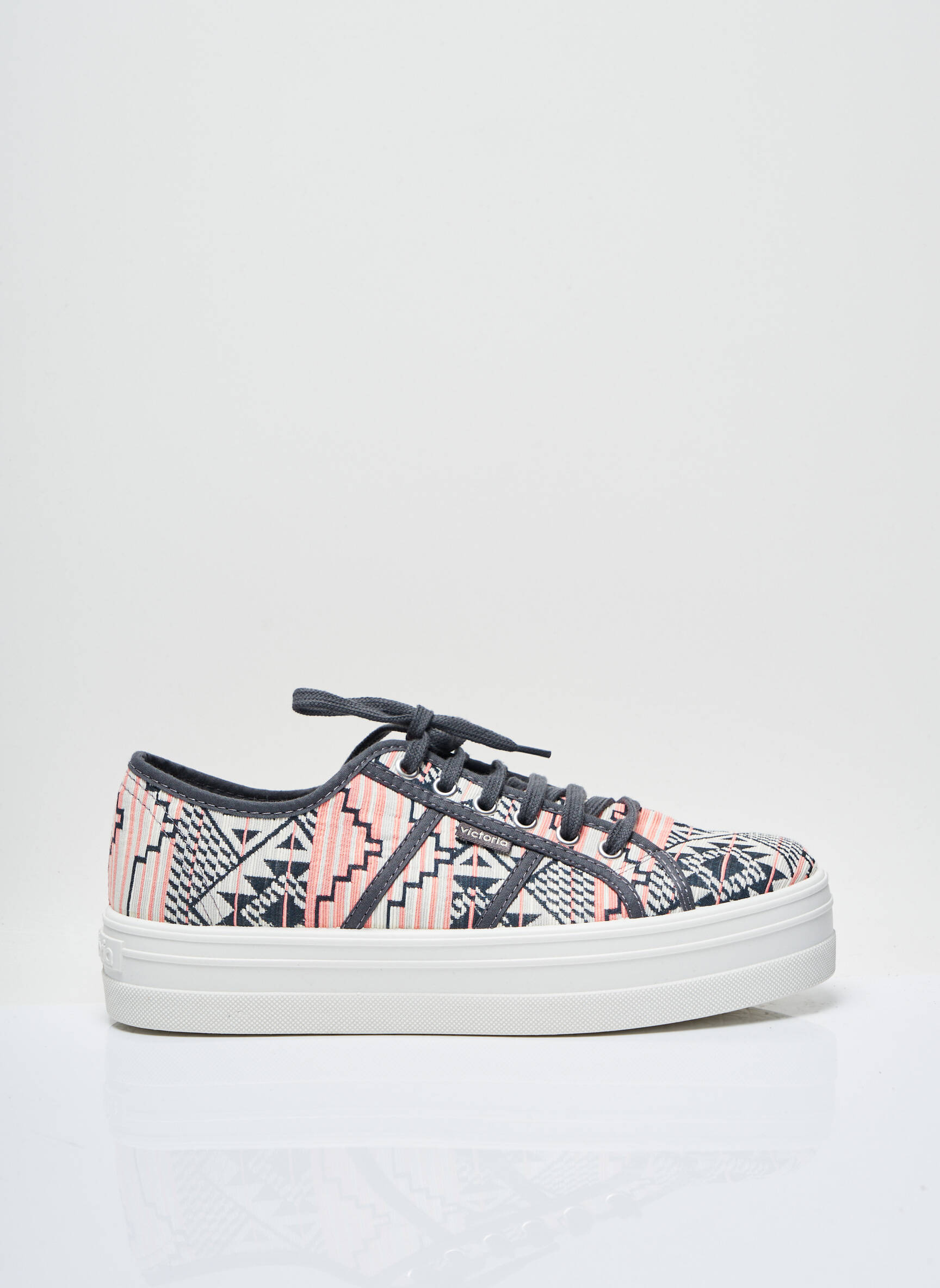 Victoria Baskets Femme couleur gris
