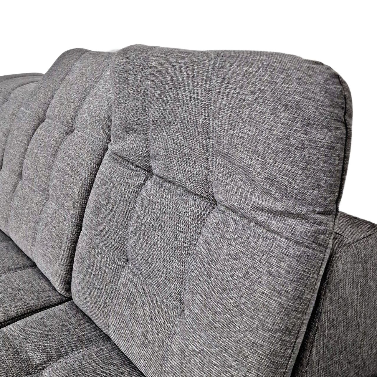 Möbel Punkt Ecksofa New York Bett Bettkasten Grau Anthrazit Ottomane Rechts