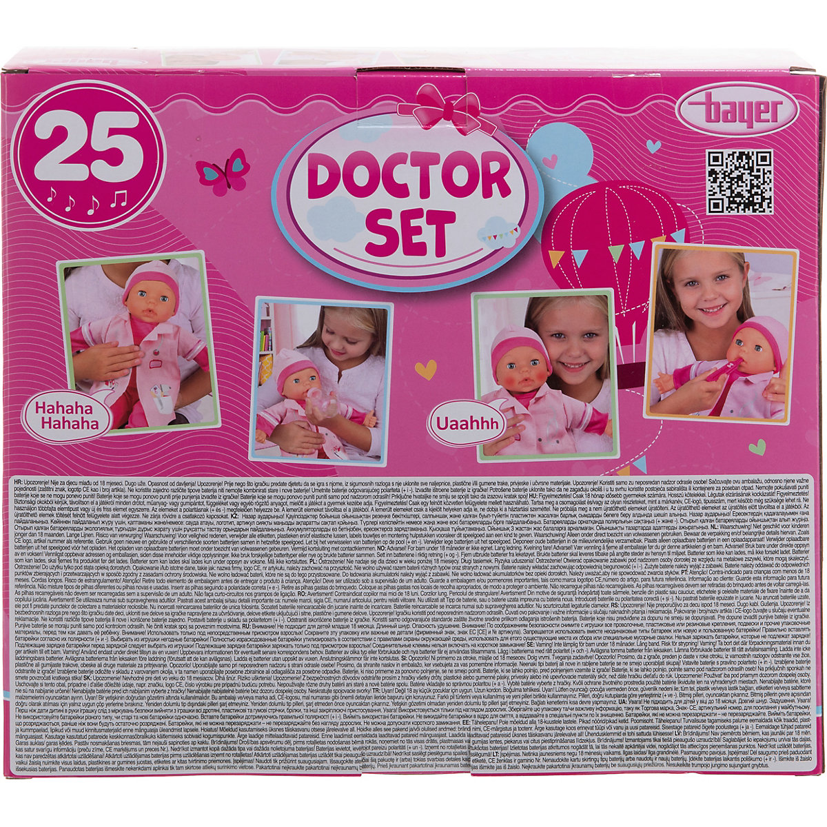 Doktor Puppe 38cm Set