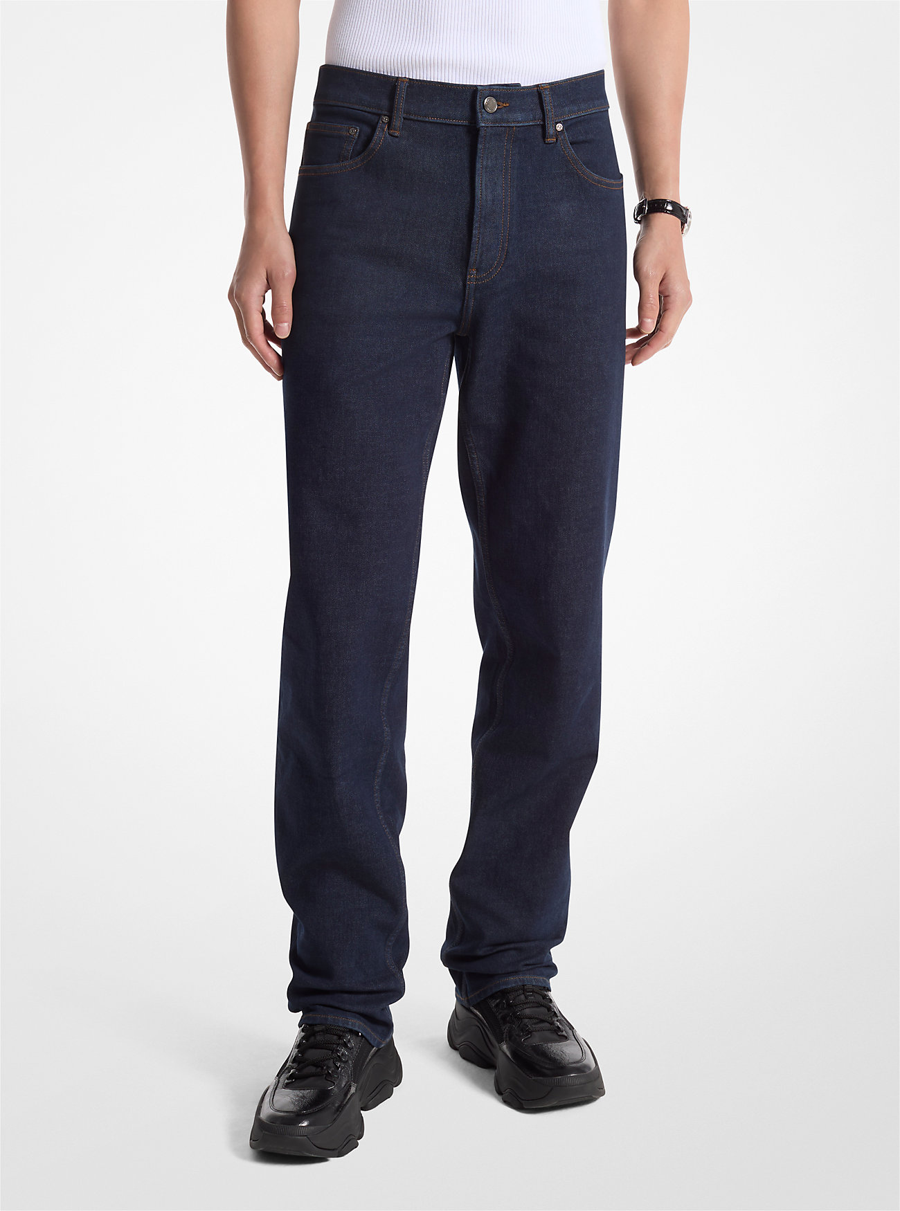 Finn Straight-Fit Stretch Denim Jeans – RINSE