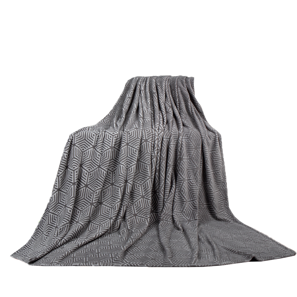Bella Casa XXL-Mikrofaser-Flauschdecke, ca. 210 x 280 cm