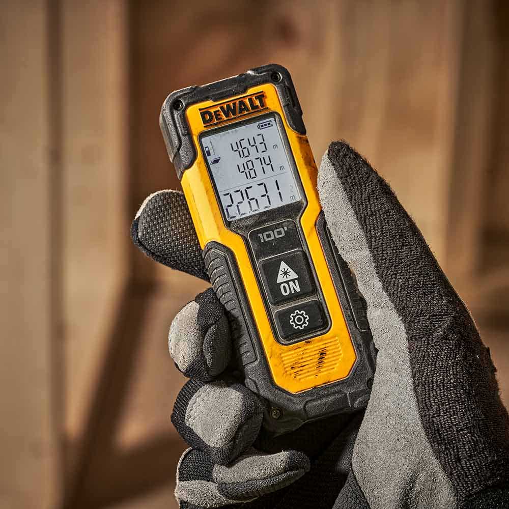 DEWALT 100ft 30m Laser Distance Measurer DWHT77100-XJ