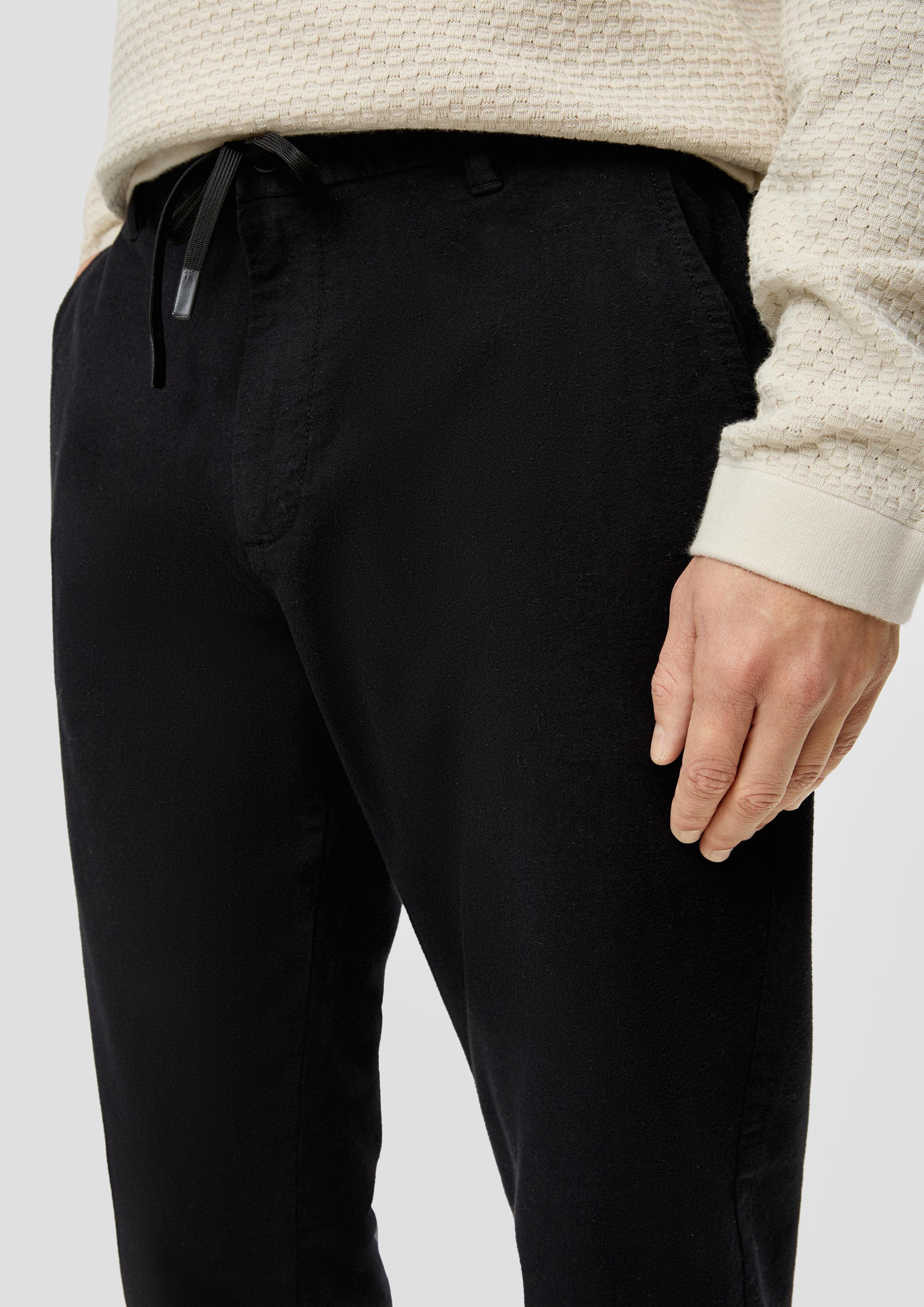 Jogger: Twill-Hose im Regular Fit  2138582-9999