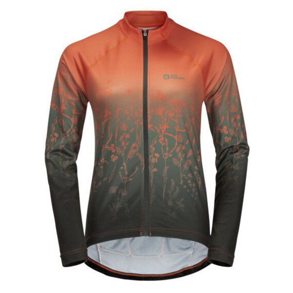 MOROBBIA FZ L/S PRINT W Damen - Fahrradtrikot