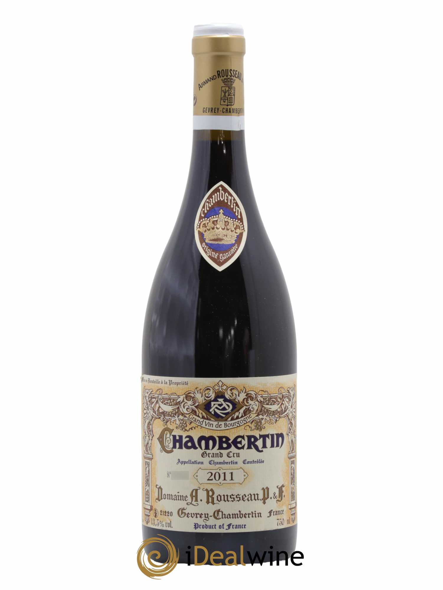 Chambertin Grand Cru Armand Rousseau (Domaine)  2011 - Lot de 1 Bouteille