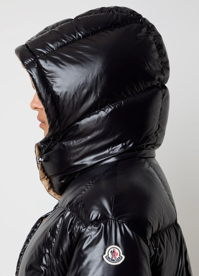 Moncler  Maire puffer jack met donsvulling en afneembare capuchon