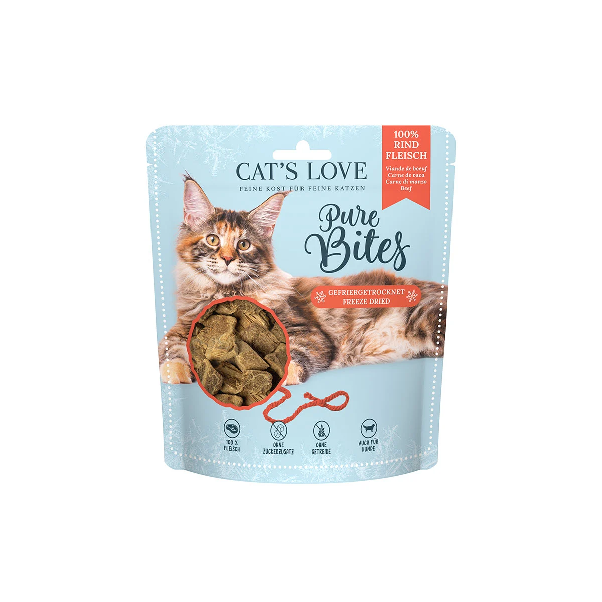 Cat's Love Pure Bites Rindfleisch 40g günstig kaufen