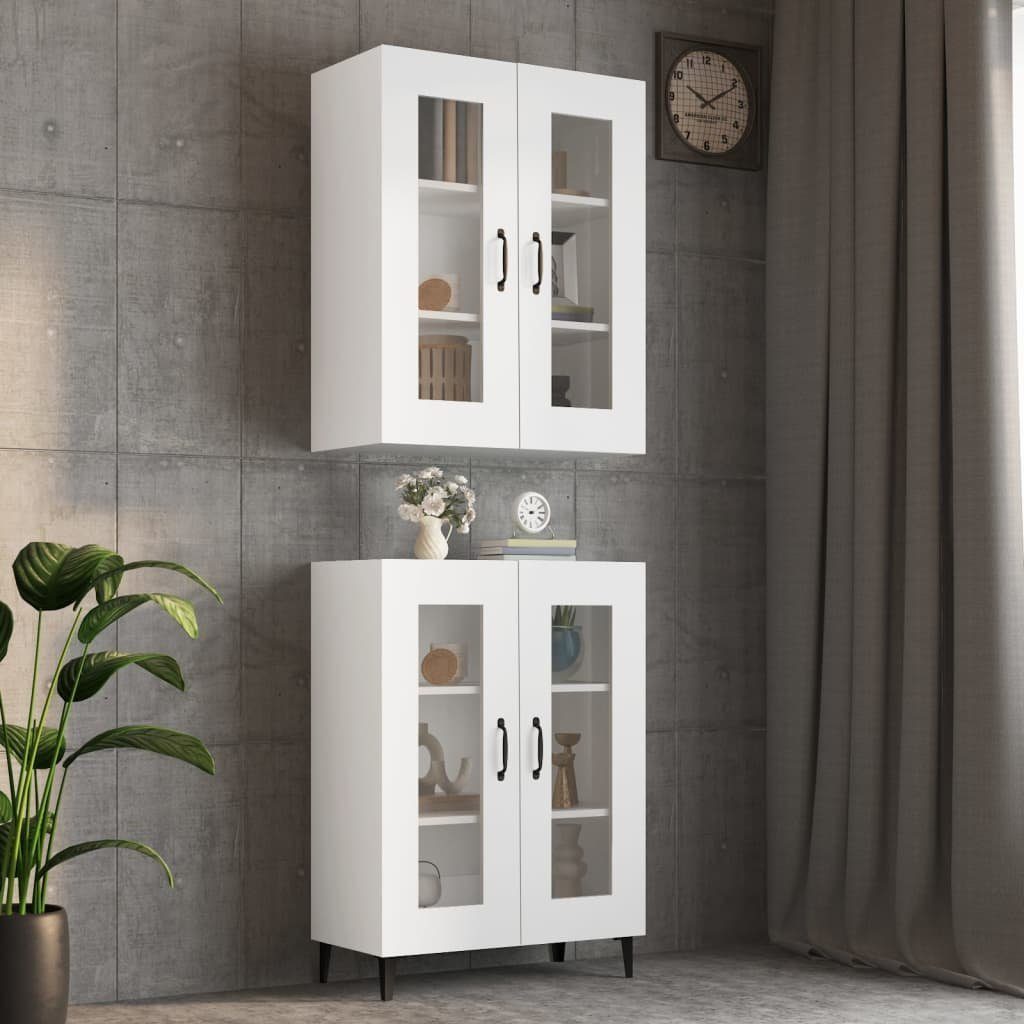 vidaXL Sideboard Hängeschrank Weiß 69,5x34x90 cm (1 St)