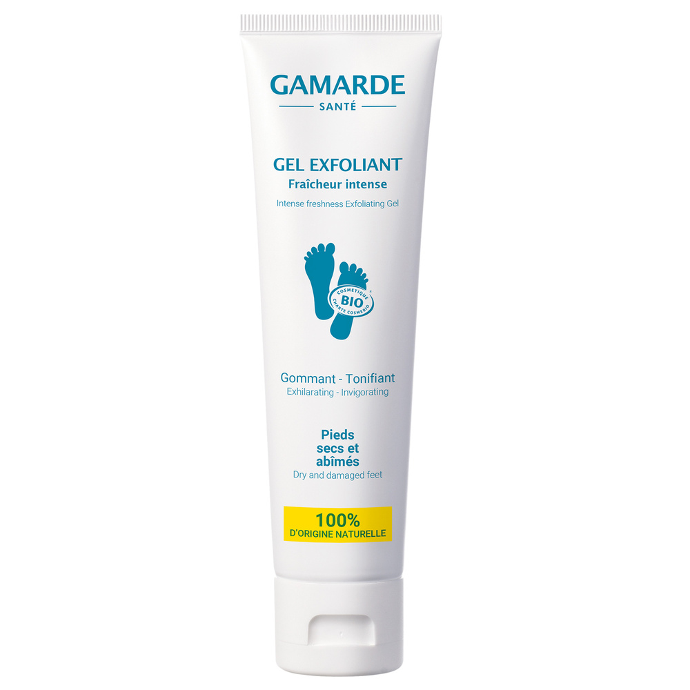 gamarde GEL EXFOLIANT FRAÎCHEUR INTENSE Tube 100 ml Gommage pieds