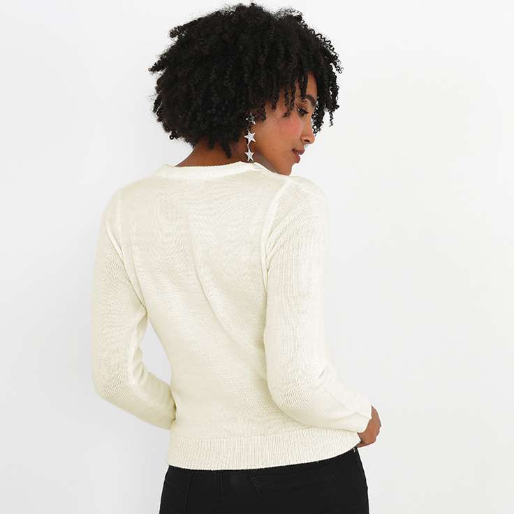 BRAVE SOUL Dancer X-Mas Damen Pullover LKX-248DANCER