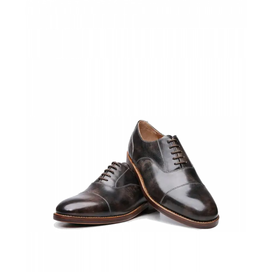 Heinrich Dinkelacker - Businessschuhe Oxford LONDON CAPTOE TC Toscana calf - grau