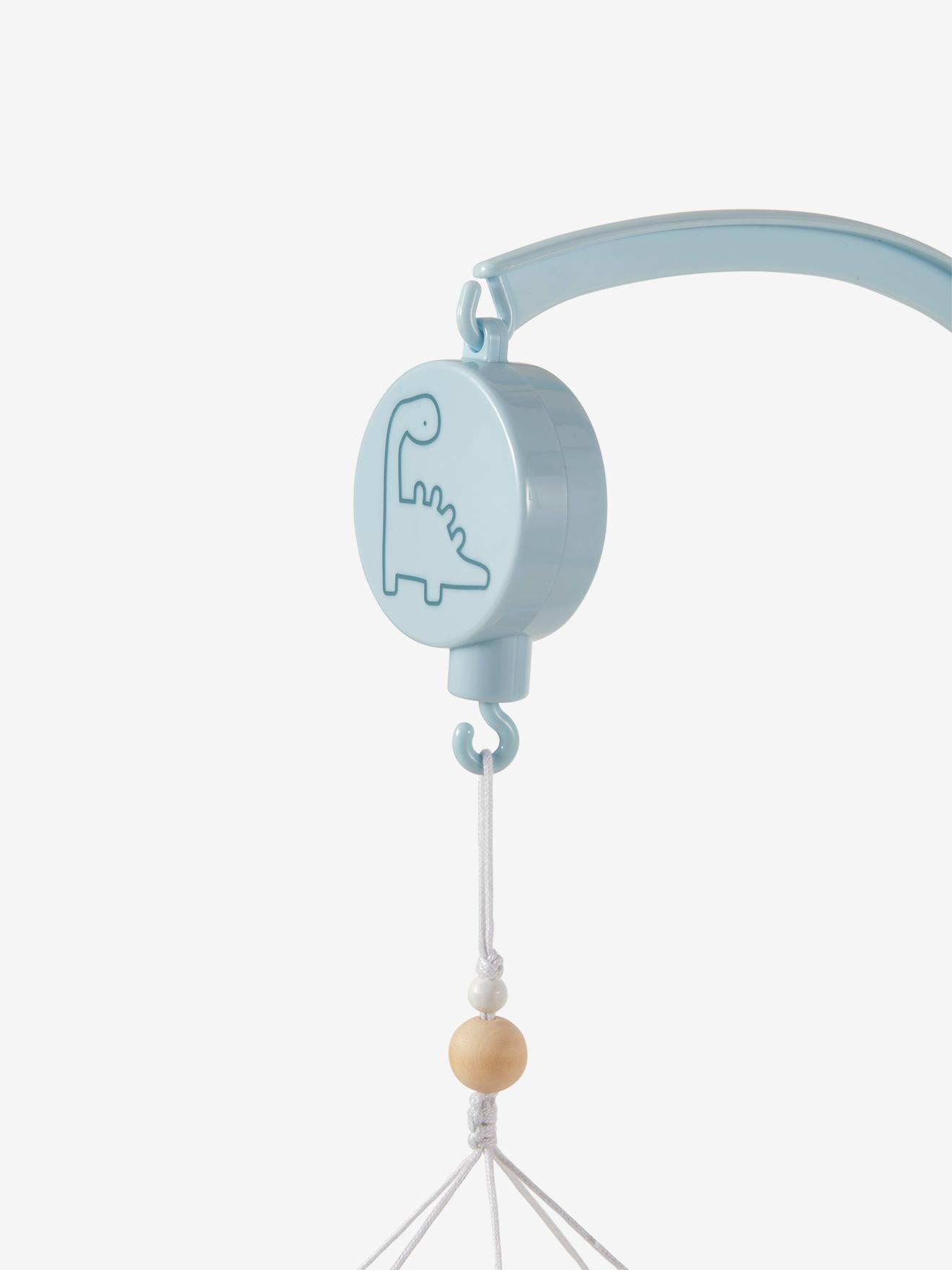 Vertbaudet Baby Musikmobile KLEINER DINO - blau