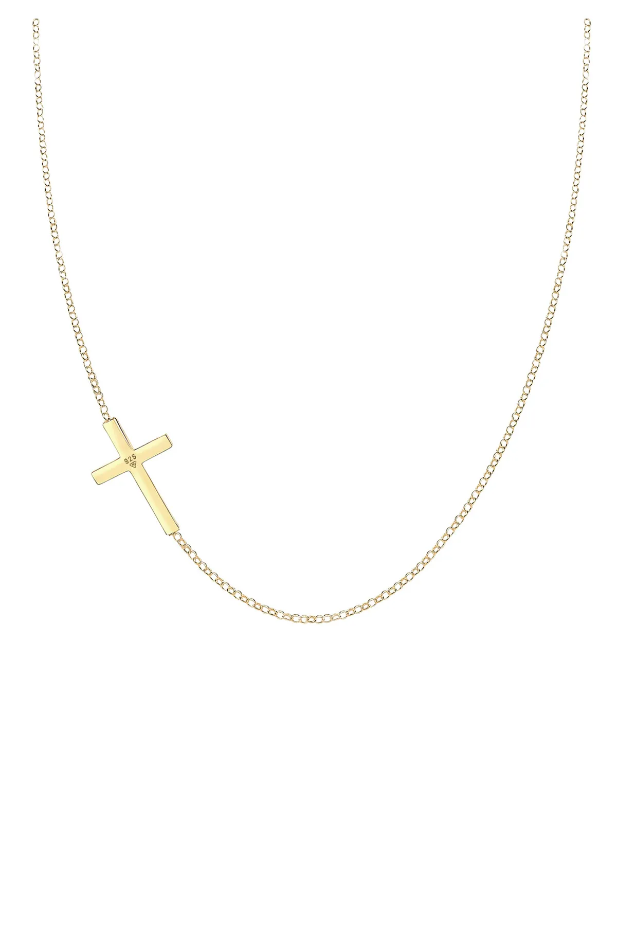 ELLI  Halskette Trend Kreuz Symbol Glaube Religion 925 Silber