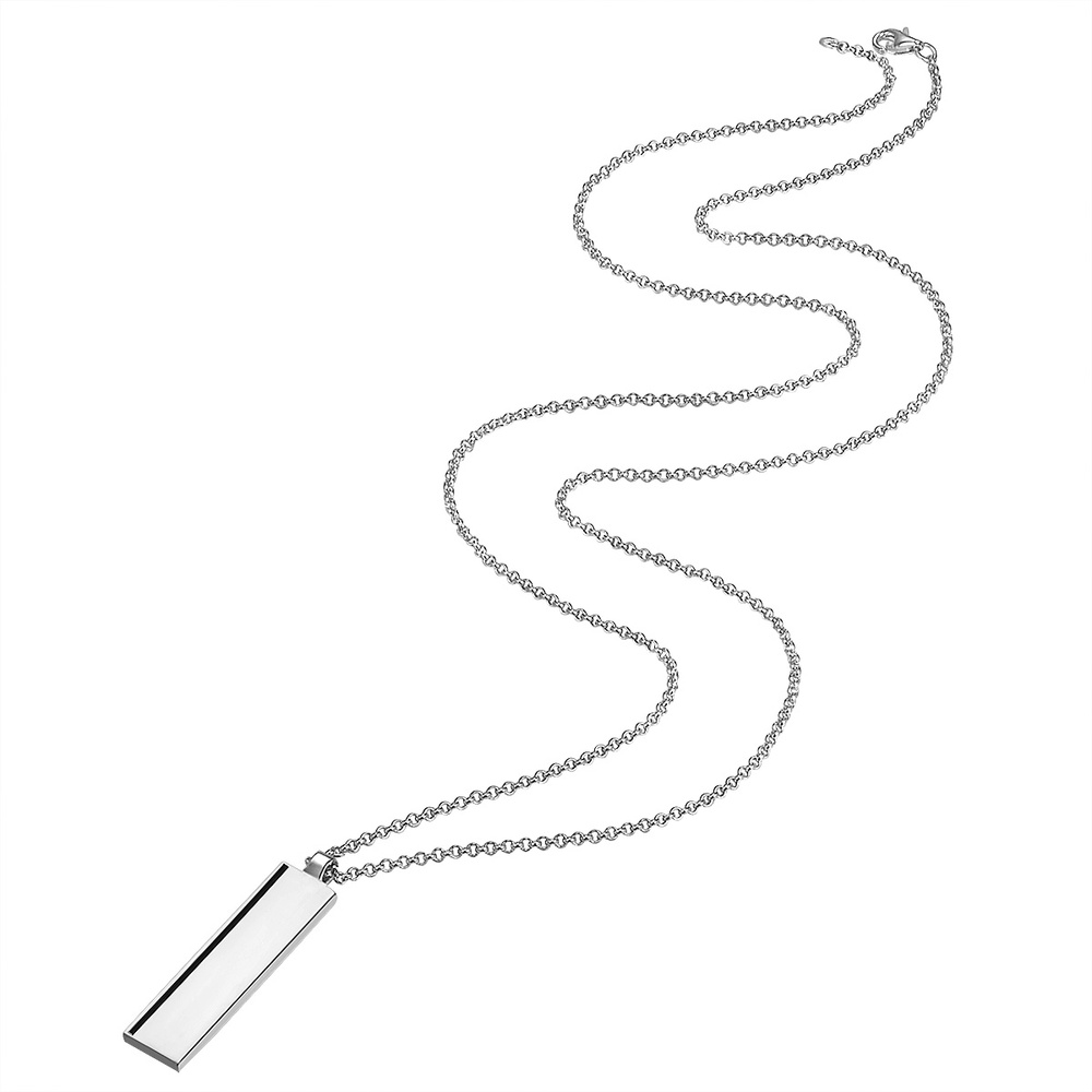 Männerglanz Collier en argent Argent sterling Agate en Argent collier