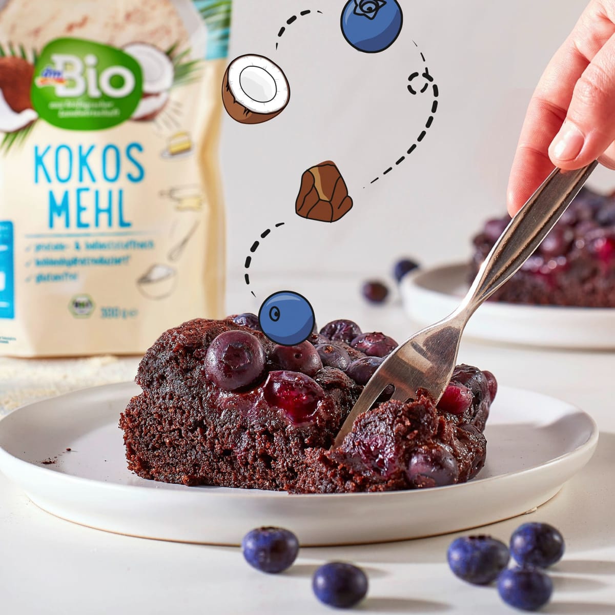 Kokosmehl, glutenfrei, 300 g