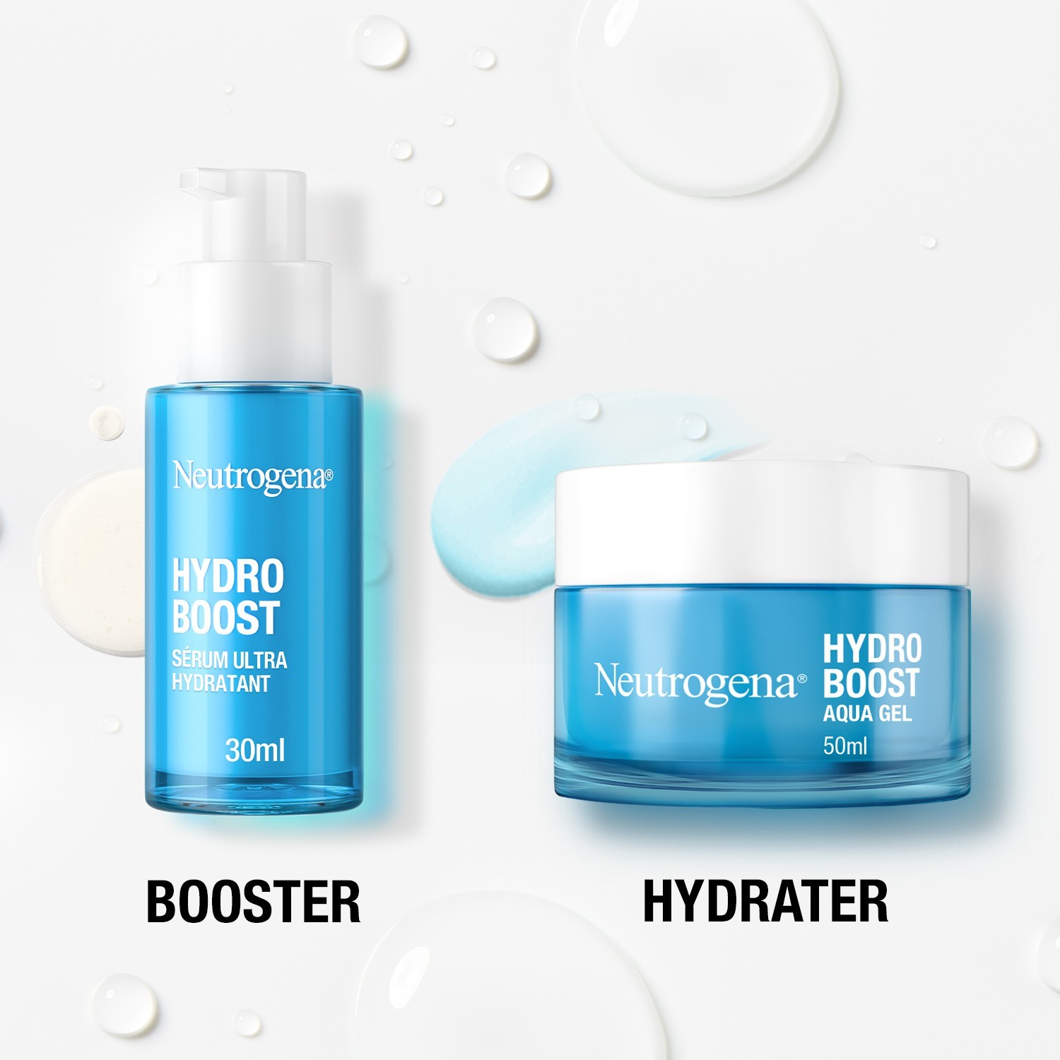 Rutina de hidratación facial Neutrogena Hydro Boost