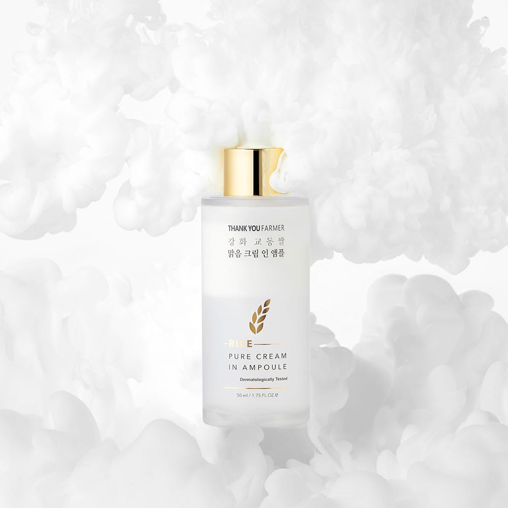Thank You Farmer Rice Pure Cream In Ampoule 50 ml