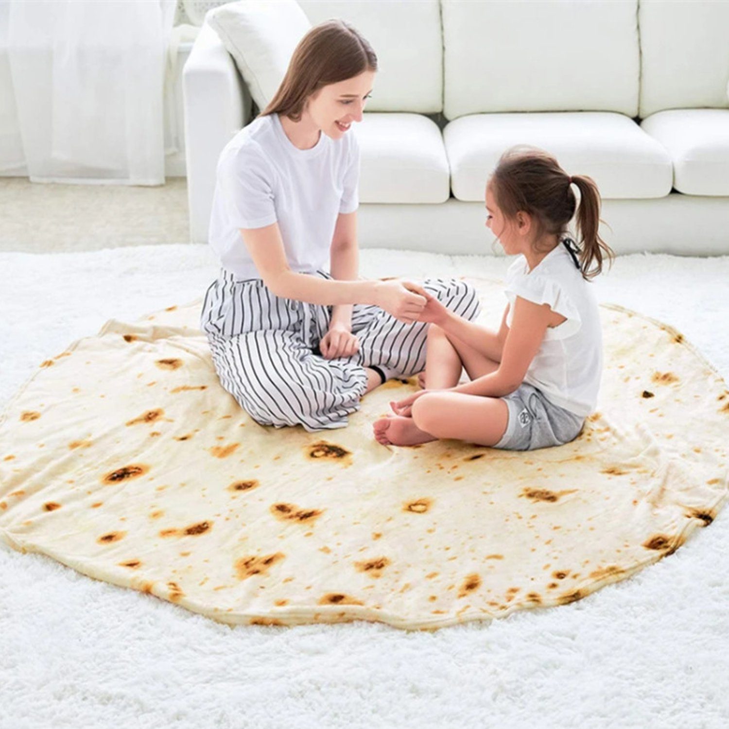Wohndecke Wohndecken Burrito-Decke, 180 cm, einseitige Burrito-Decke, FYLA