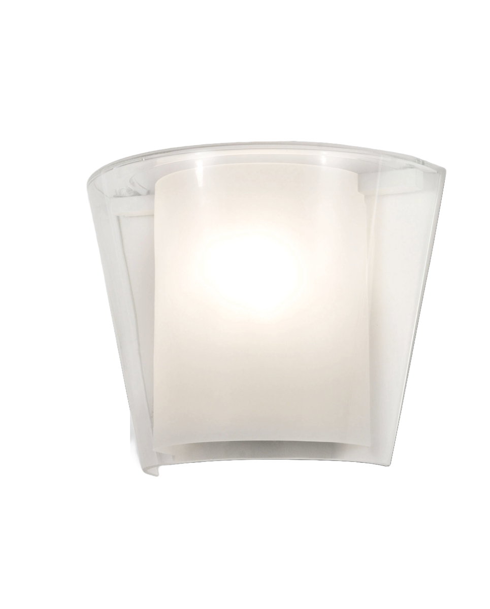 AGL 1-flg Wandleuchte Viki Transparent