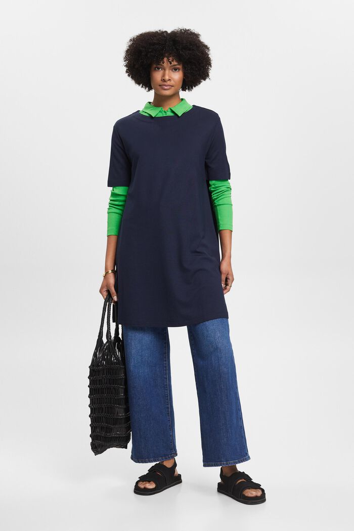 T-Shirt-Kleid aus Jersey