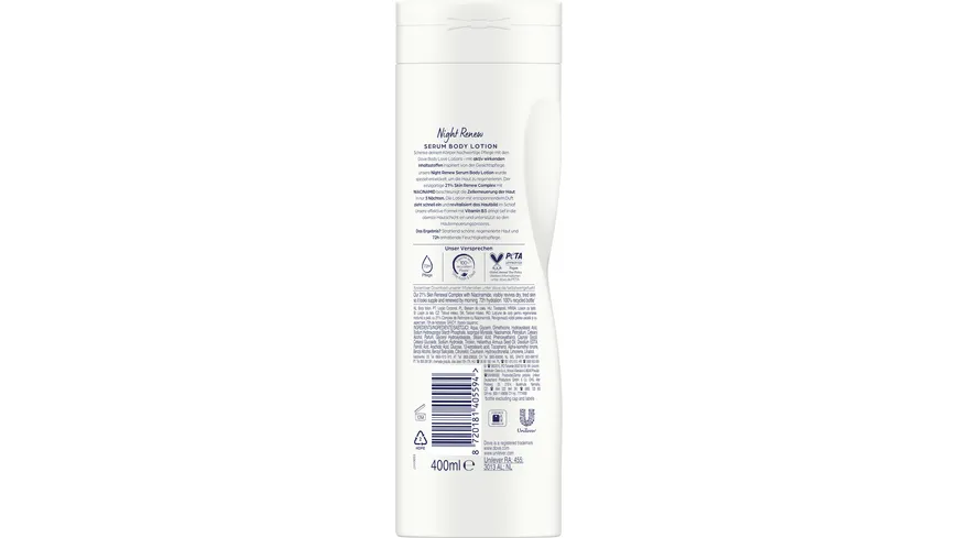 Dove Body Lotion Night Renew Serum 400 ml