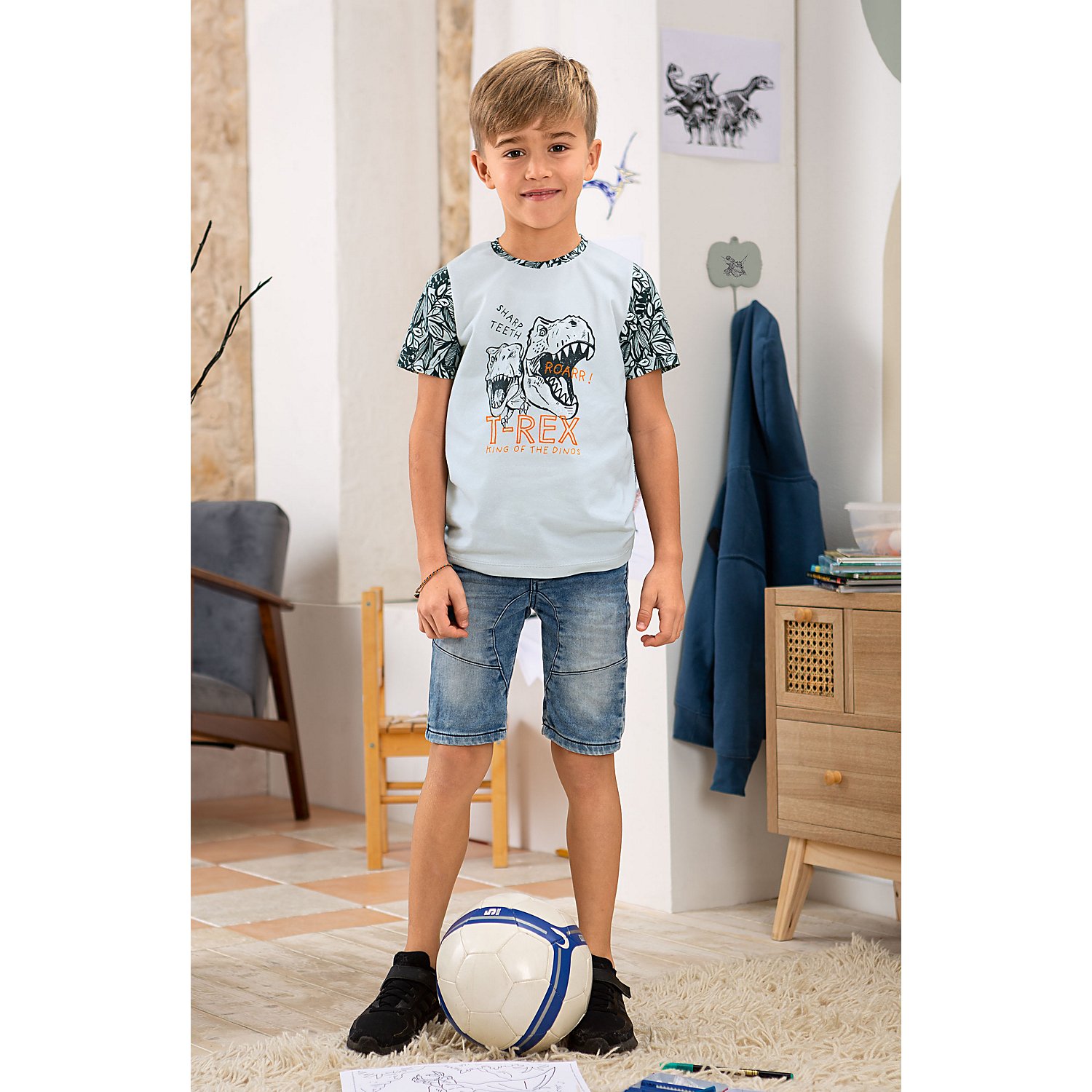 Baumwolljersey-Coupon 