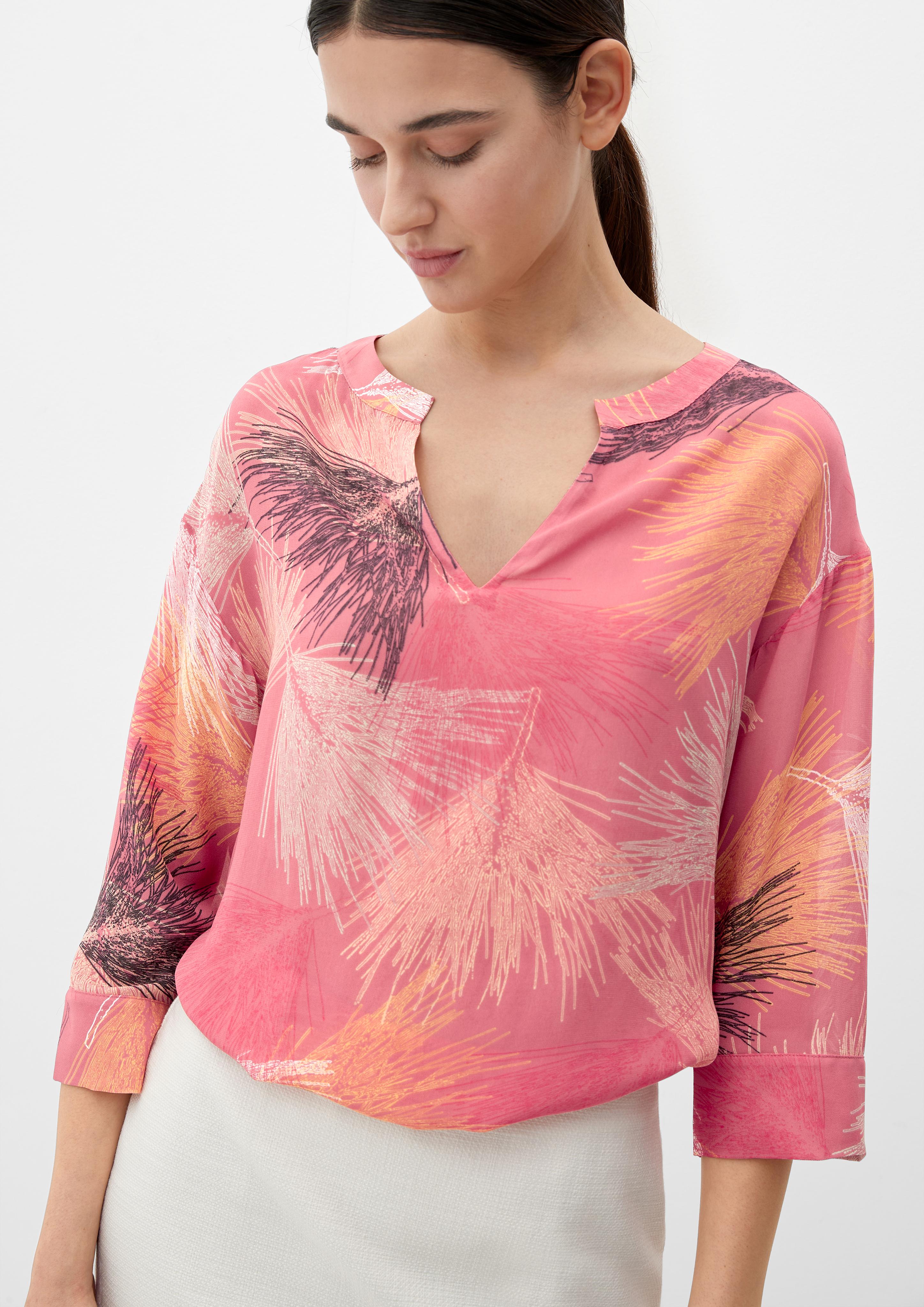 Bluse mit Tunika-Ausschnitt  2130148-20A0
