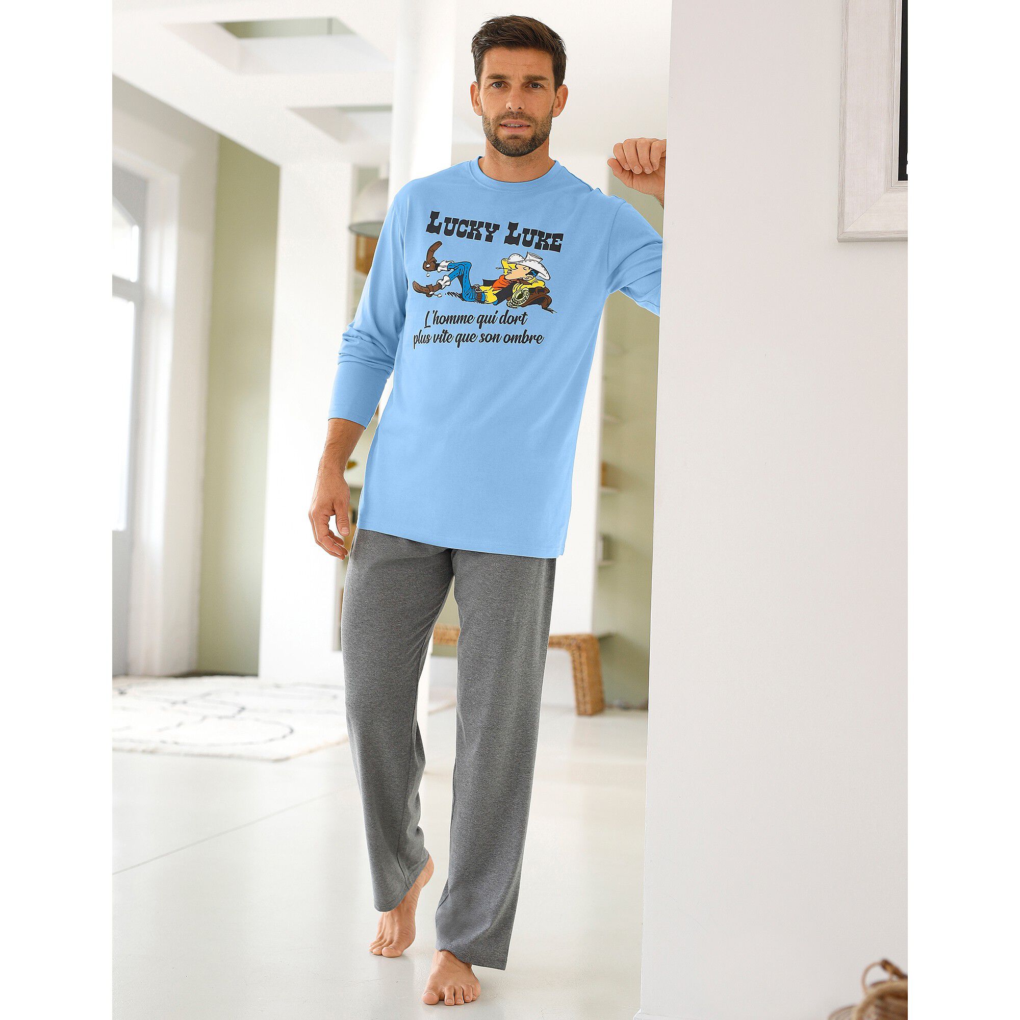 Pyjama Lucky Luke manches longues