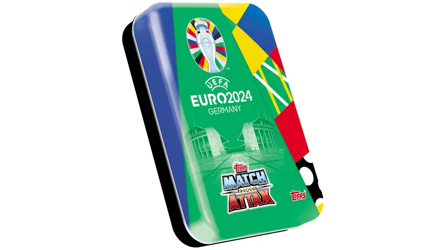 Topps - Match Attax UEFA EURO 2024 Mini Tin Box