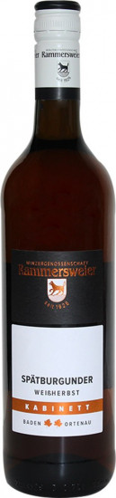 2022 Spätburgunder Weißherbst Kabinett lieblich - Winzergenossenschaft Rammersweier
