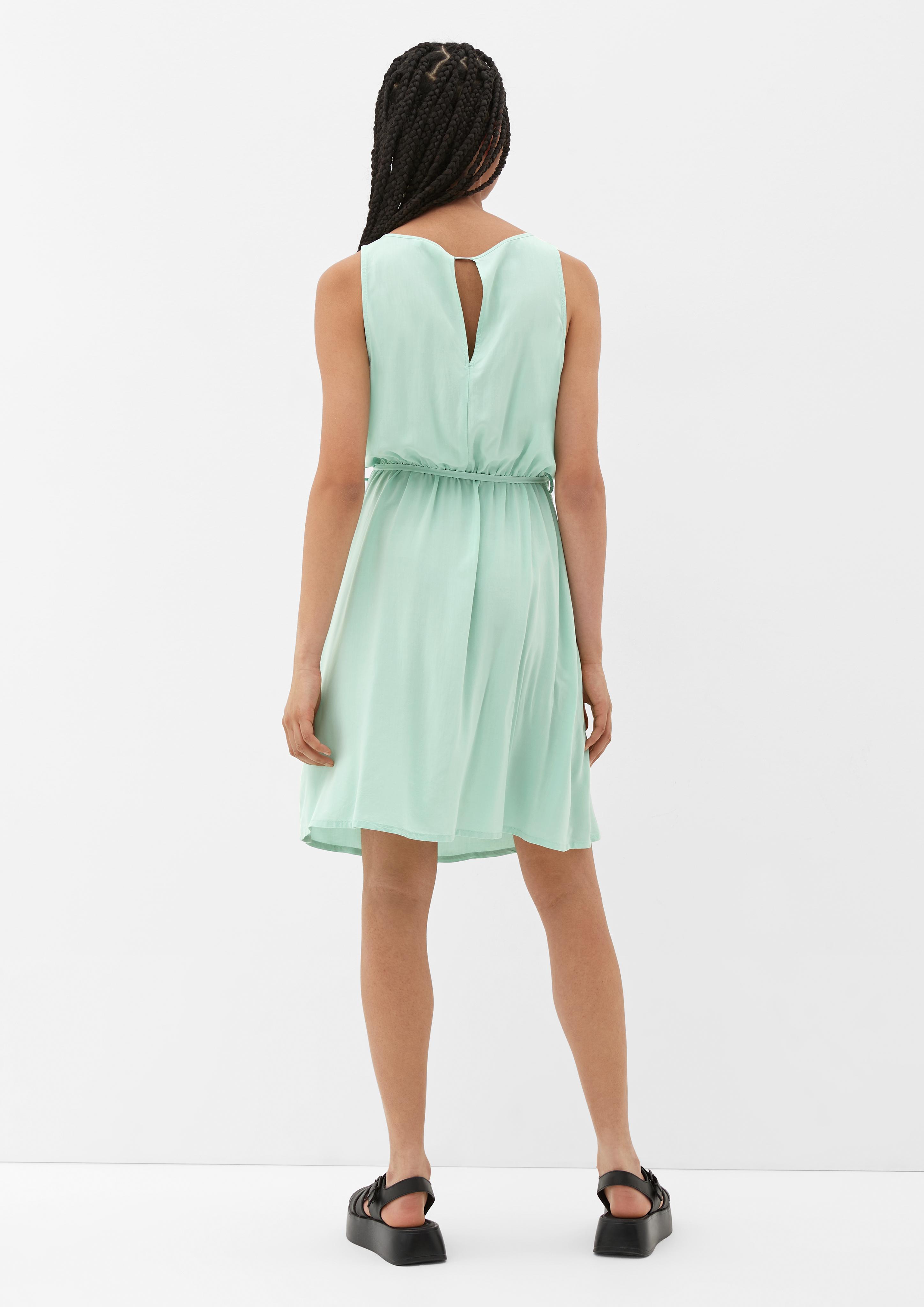 Viskosekleid mit Raffung  2132725-6092