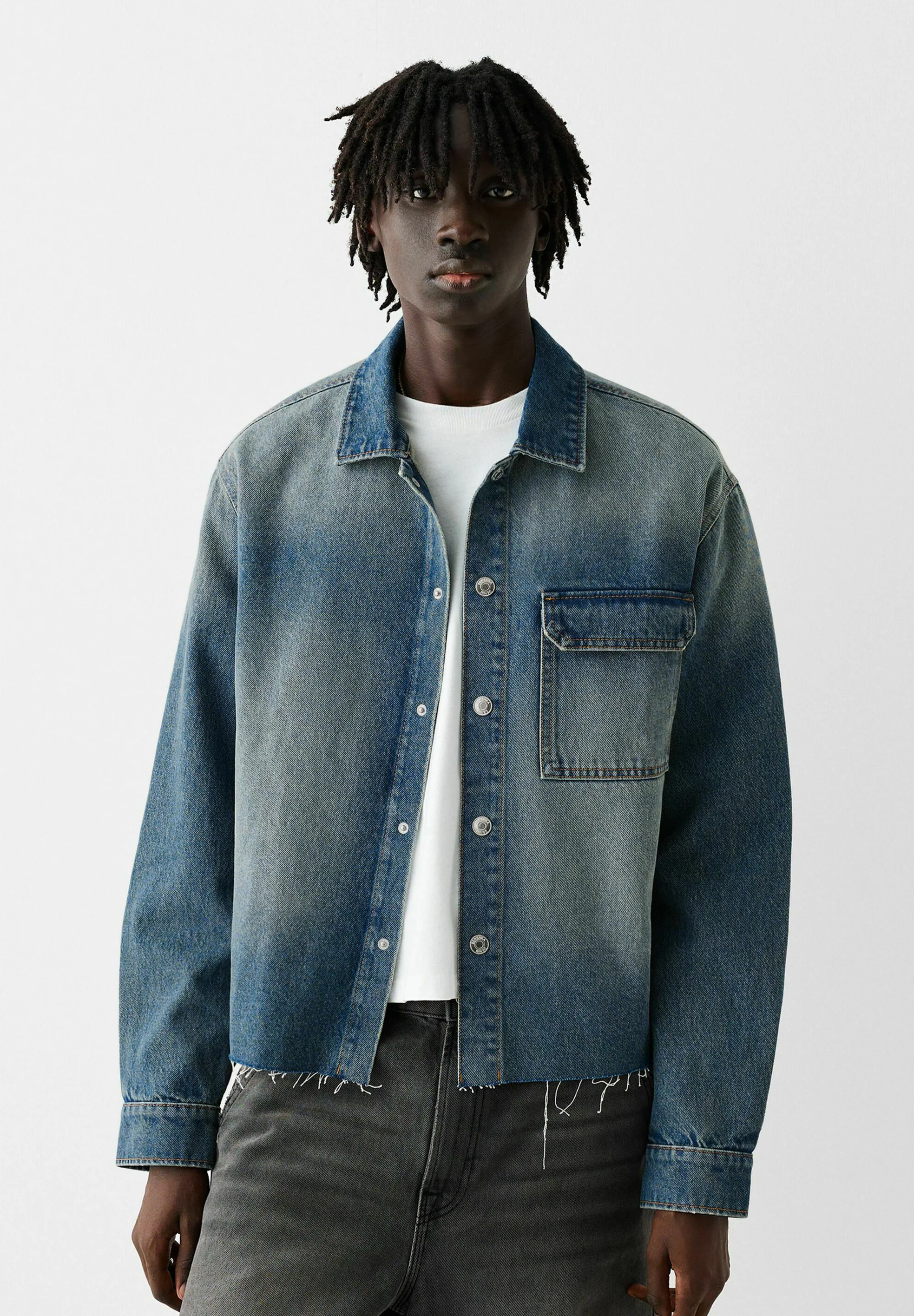 Chaqueta vaquera Bershka