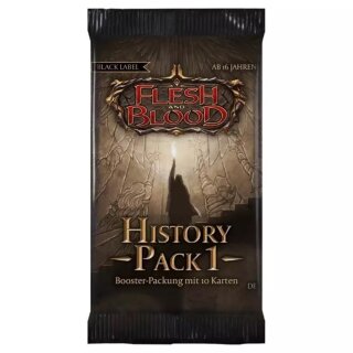 Flesh & Blood TCG - History Pack 1 Booster (1) (DE)