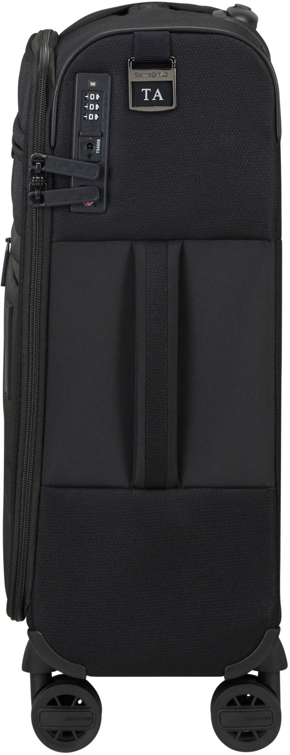 Samsonite Weichgepäck-Trolley Vacay, black, 55 cm, 4 Rollen