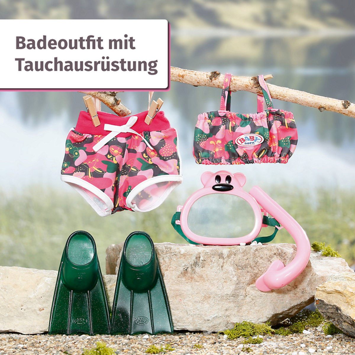 BABY born® Weekend Deluxe Tauchspaß 43cm