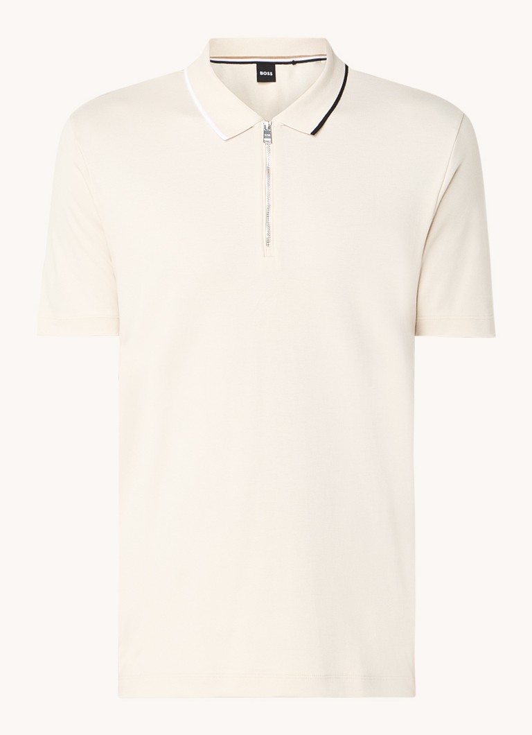 Polokošeľa HUGO BOSS C-Paras 30 s polovičným zipsom