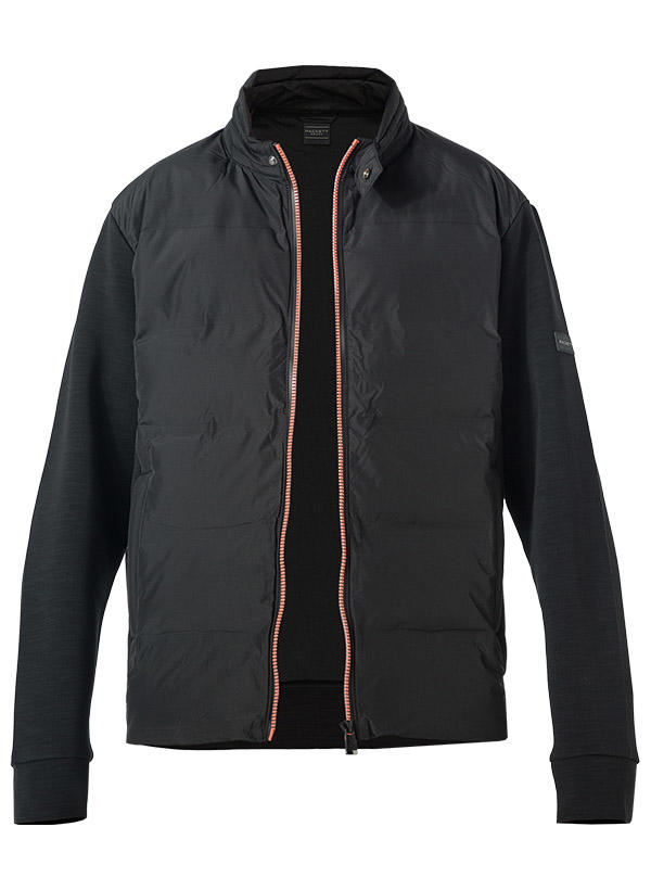 HACKETT, Hybridjacke, Baumwolle, schwarz