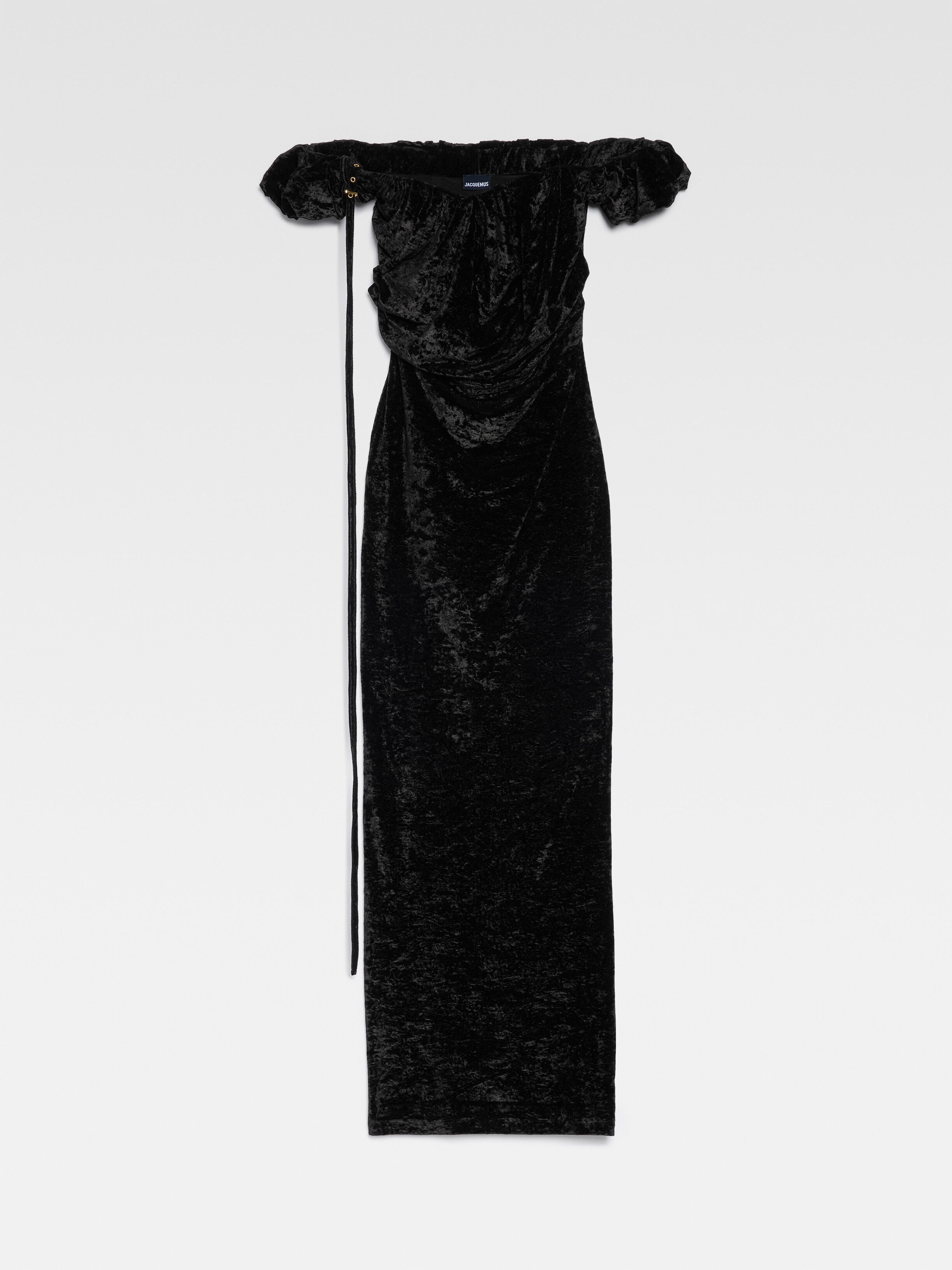 La robe velours longue