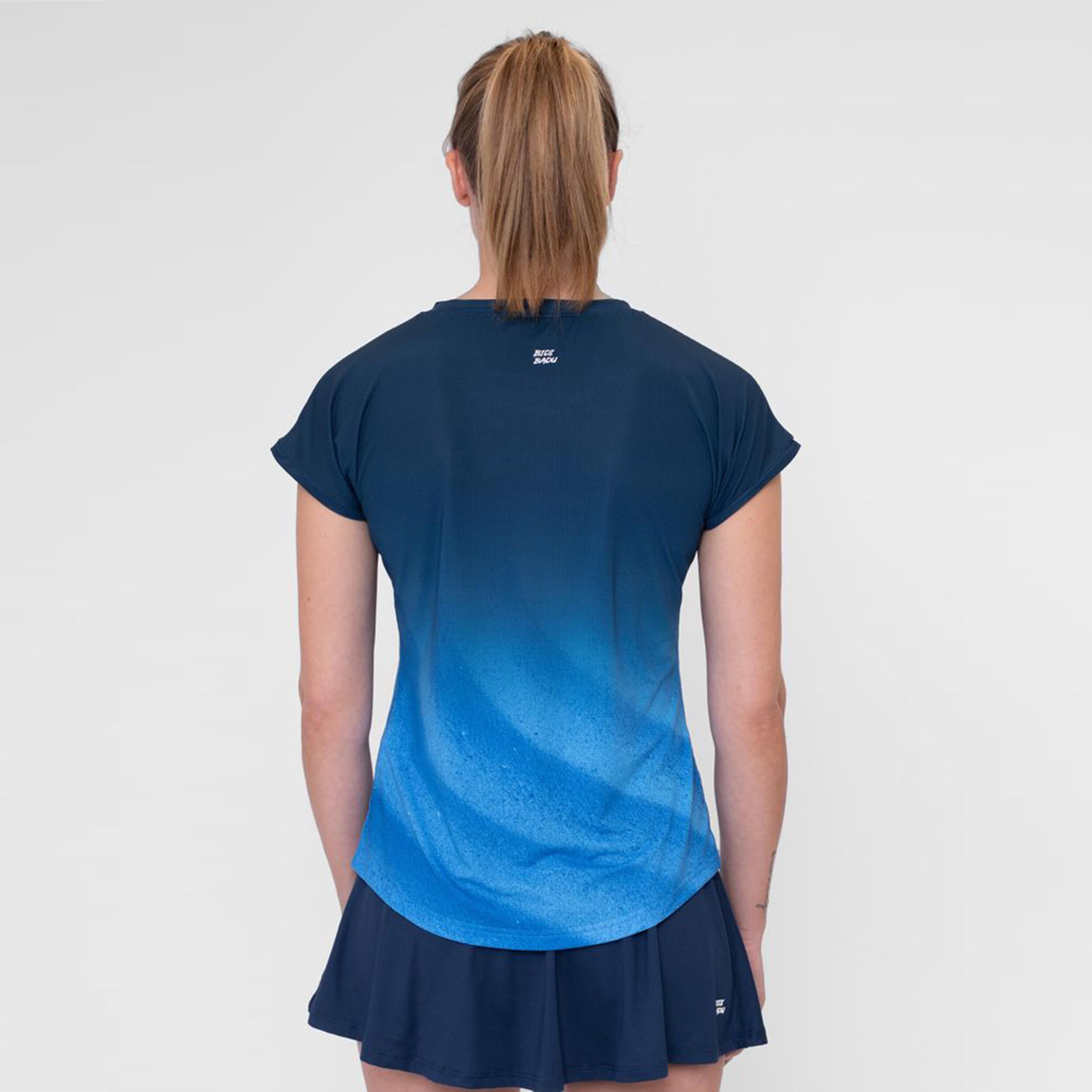 Beach Spirit T-Shirt Damen - Dunkelblau, Blau