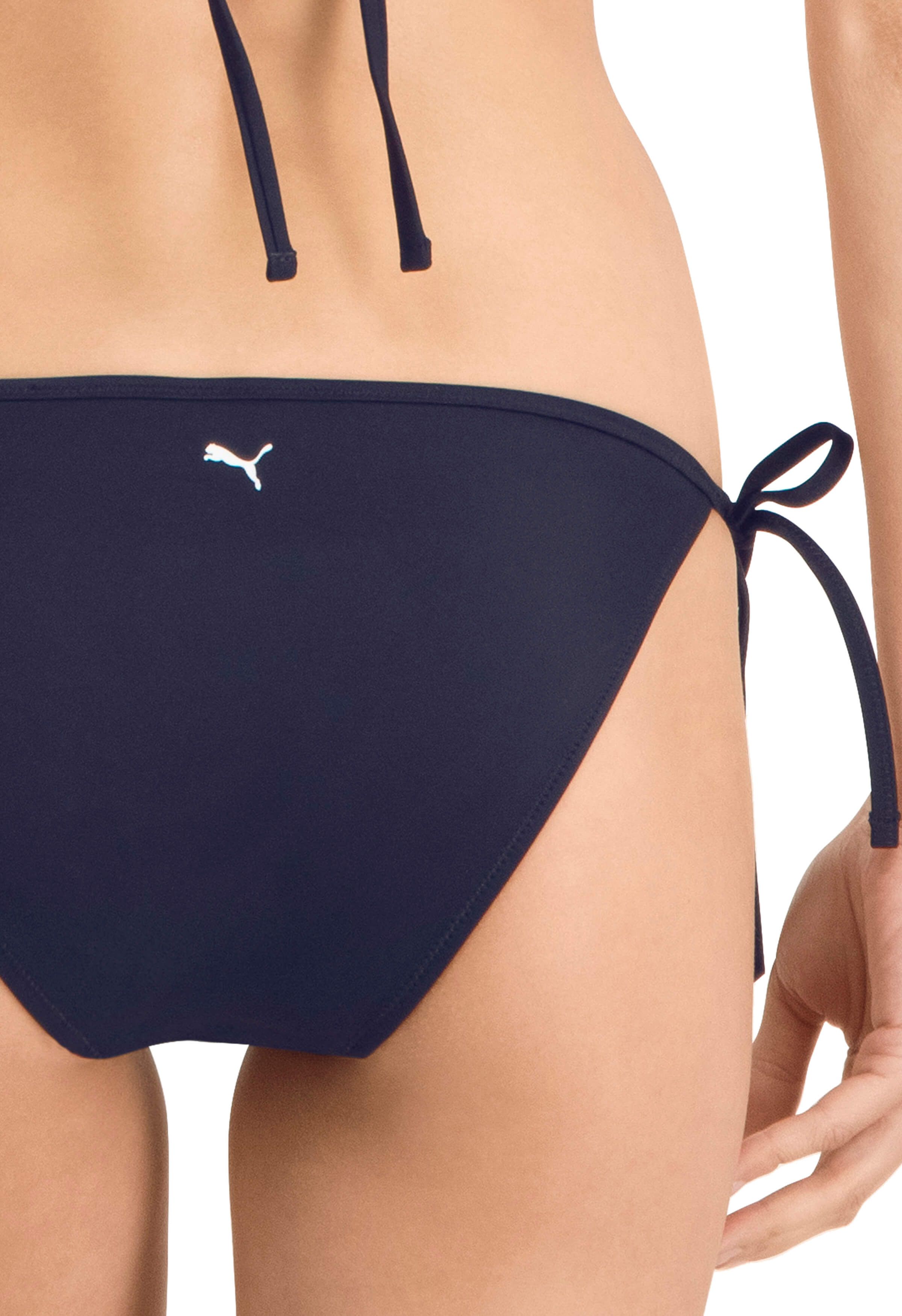 PUMA Side Tie Navy Damen Bikini-Unterteil