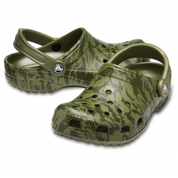 Crocs - Classic Printed Camo Clog - Sandalen