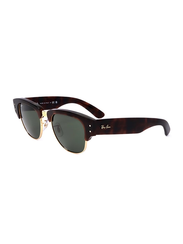 Ray Ban Unisex-Sonnenbrille in Braun-Gold/ Schwarz günstig kaufen 53