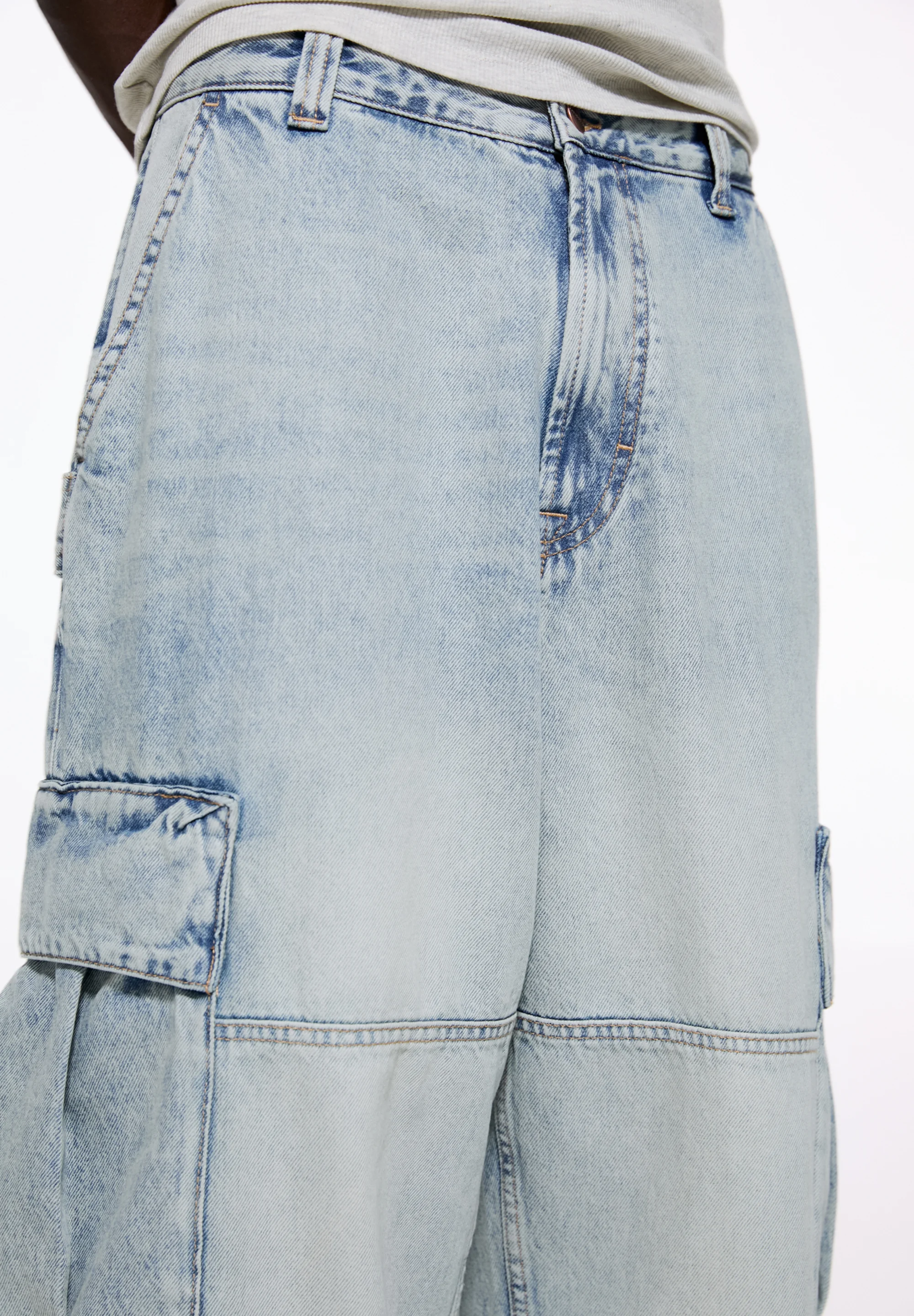 PULL&BEAR BAGGY - Vaqueros pitillo
