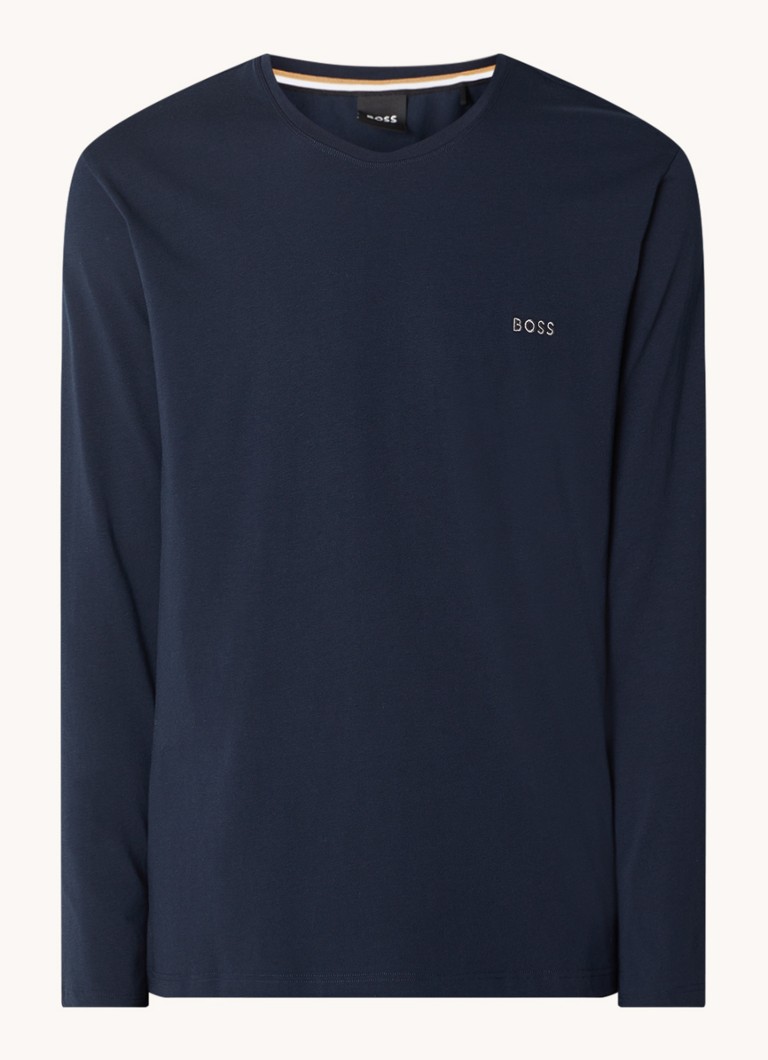 Koszulka HUGO BOSS Mix&Match z haftowanym logo