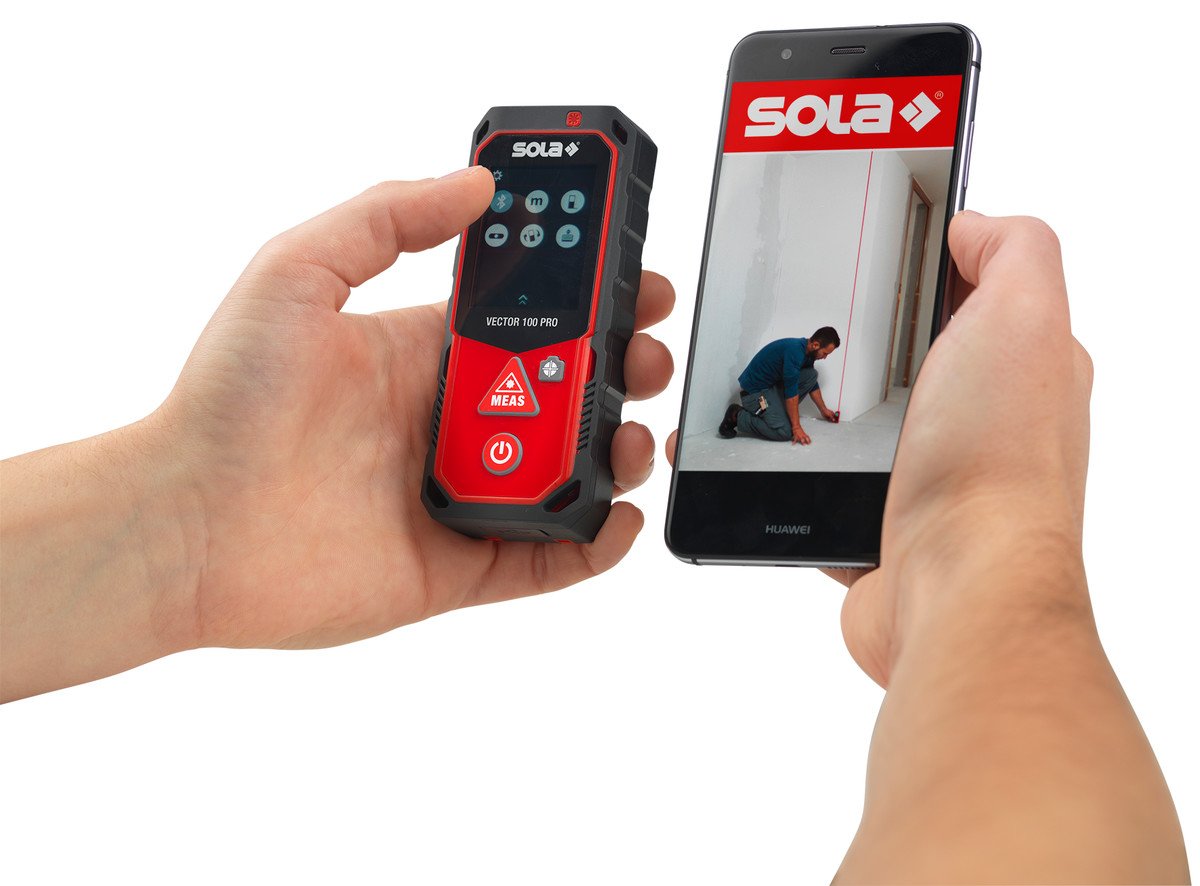 Μετρητής λέιζερ Sola 71023101 VECTOR 100 PRO