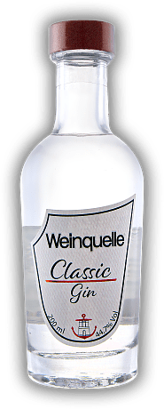 Weinquelle Classic Gin 44,7% 0,2 Liter Weinquelle Classic Gin 44,7% 0,2 Liter  0,2	 Liter - Vol 44,7%