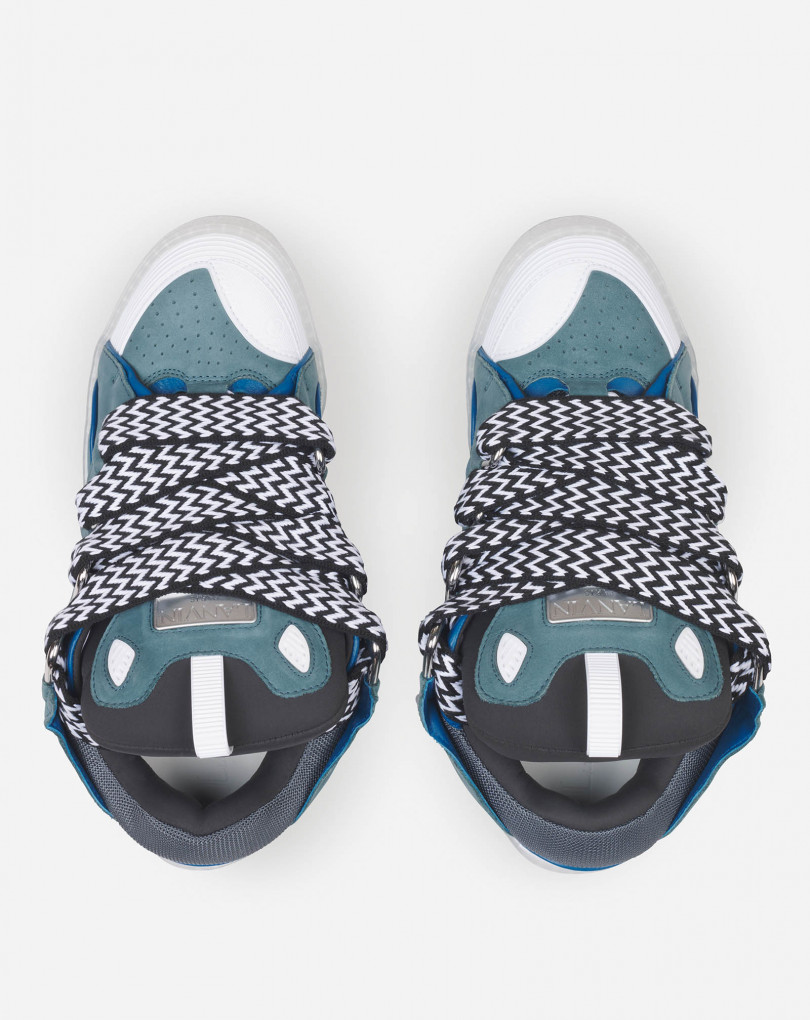 SNEAKERS CURB EN CUIR