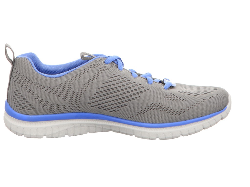 SKECHERS Freizeit Schnürer grau VIRTUE - KIND FAVOR